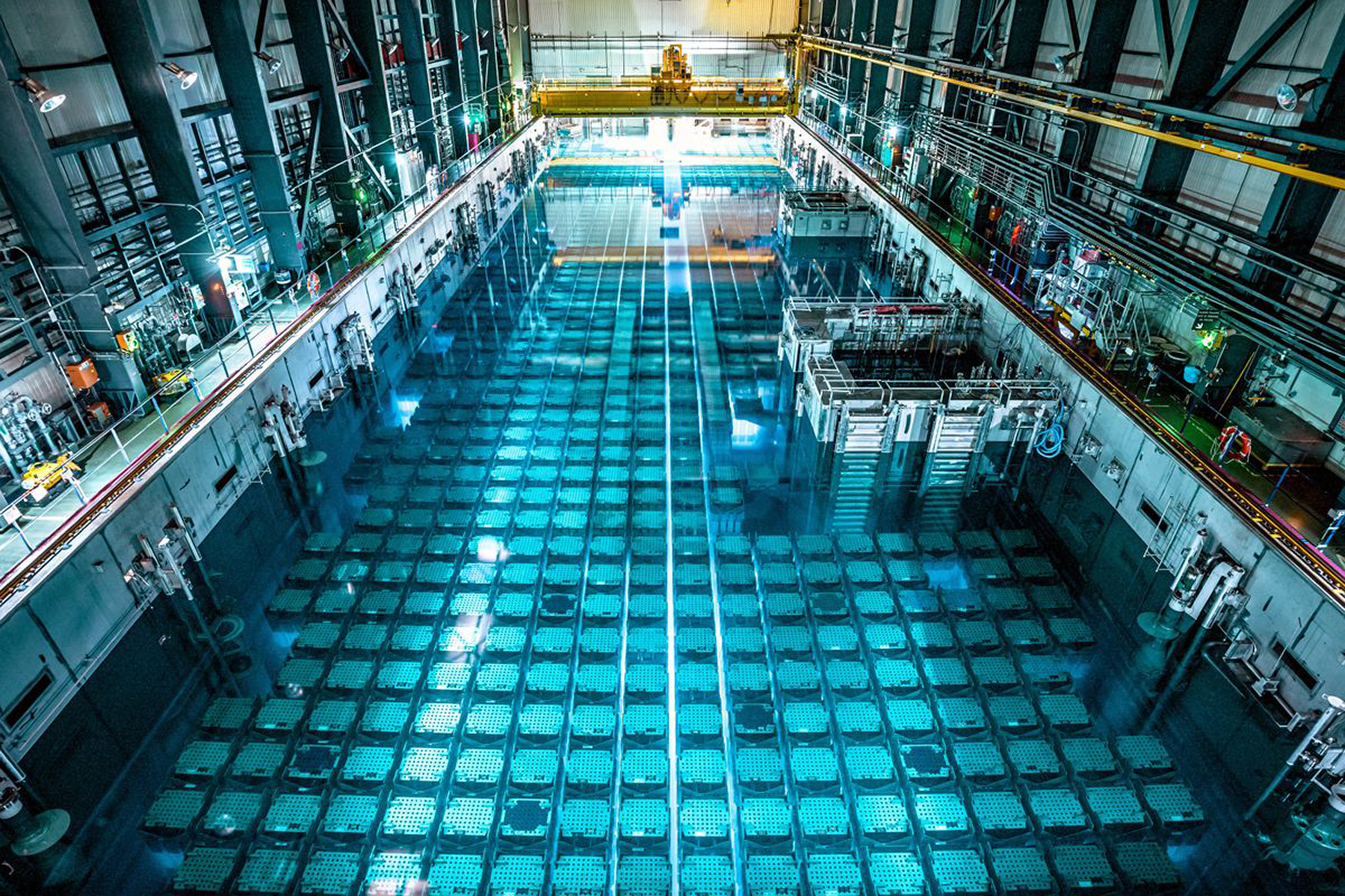 Nuclear Fuel Storage Pond Feat