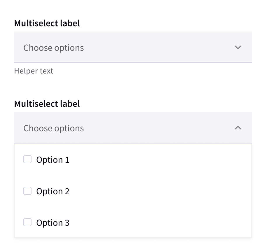 Dropdown Color Multiselect