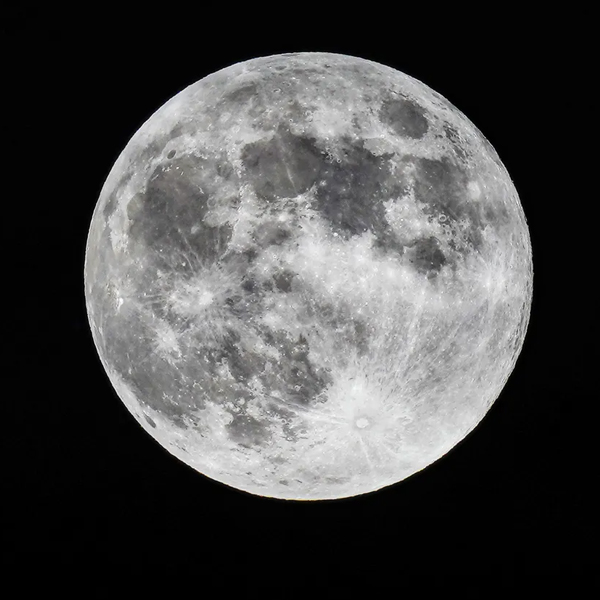 photo of the moon