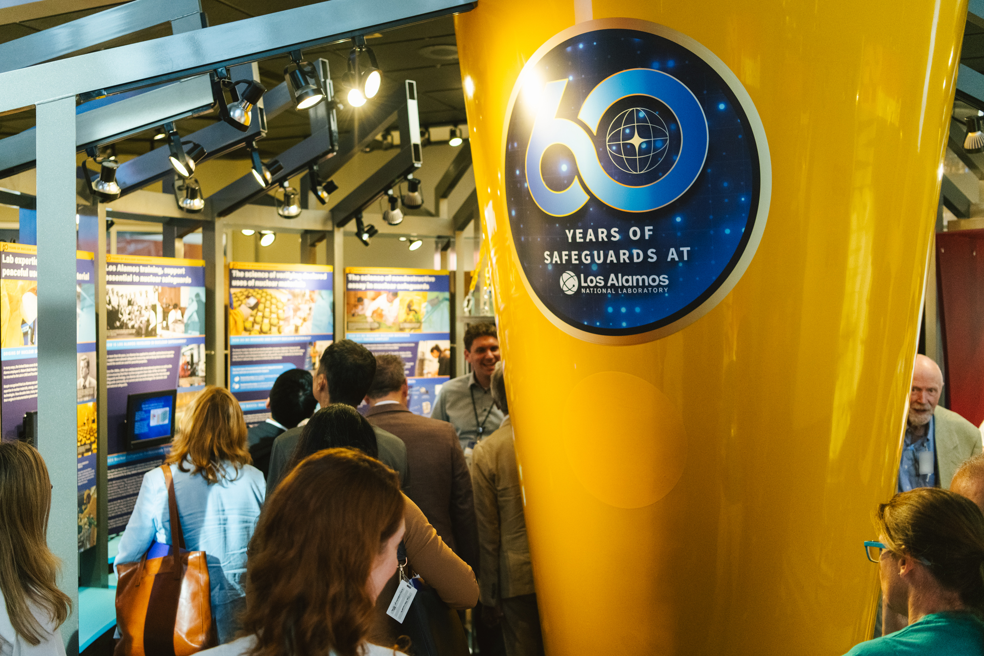 Safeguards exhibit at the musuem