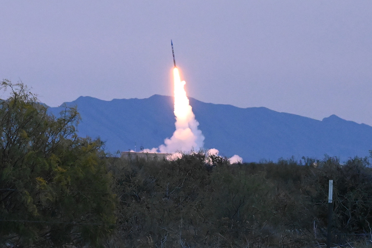 Rocket Rocket From Viewing Spot