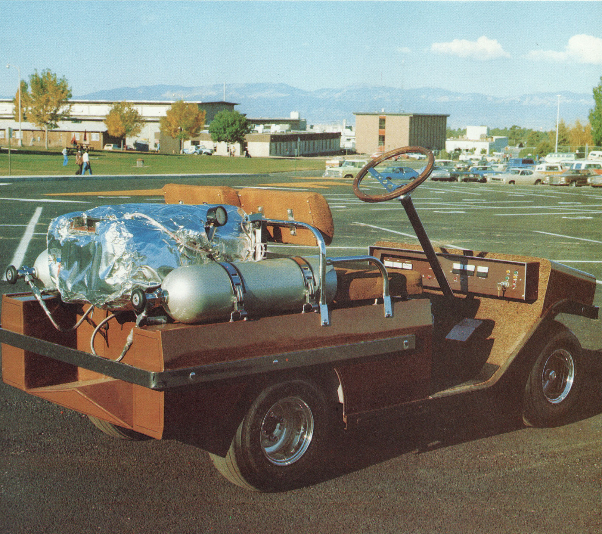 Hydrogen Fuel Cell Golf Cart