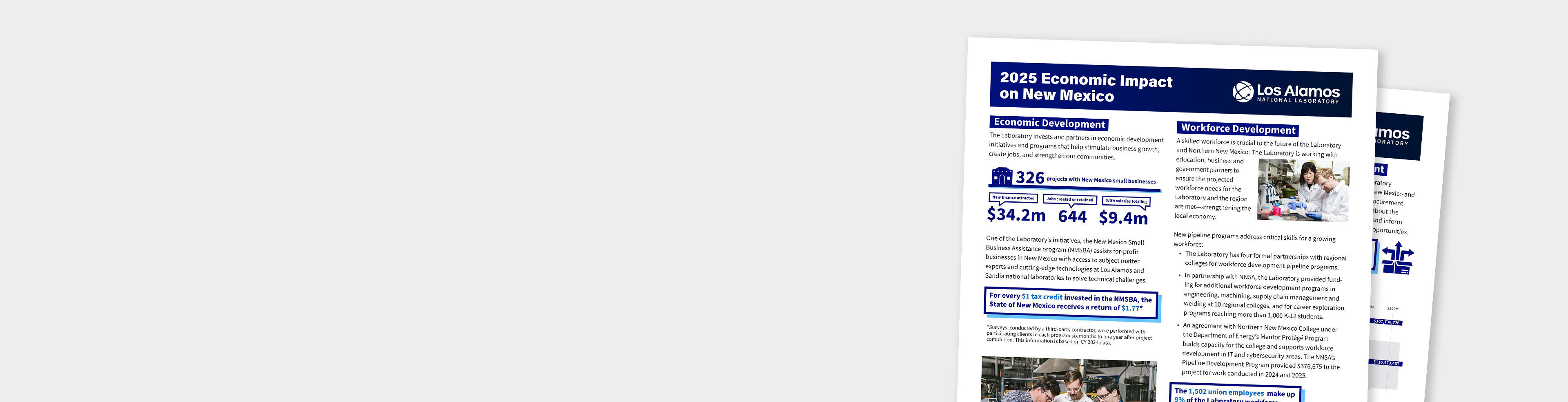 Economic Impact Banner