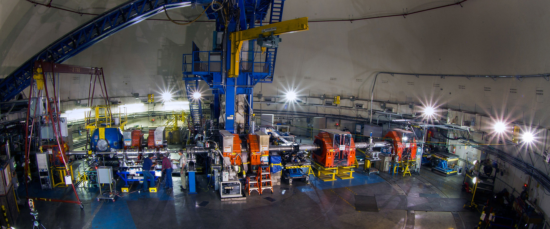 Invented at Los Alamos National Laboratory, proton radiography (pRad) employs a high-energy proton beam to image the properties and behavior of materials driven by high explosives.