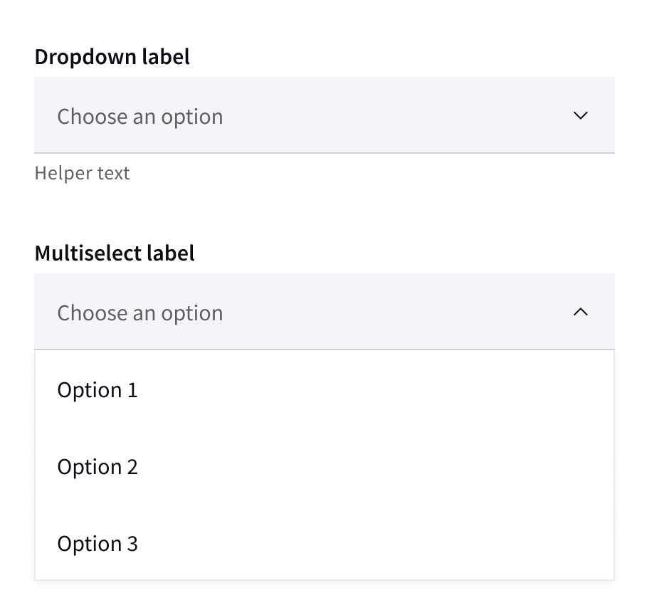 Dropdown Color