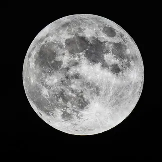 photo of the moon
